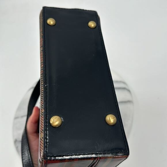 Patricia Nash Tartan Plaid Tauria Box Satchel - Picture 8 of 10